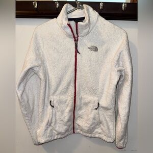 The North Face Women's Full Zip Fleece  Jacket Stand Up Collar Size Small